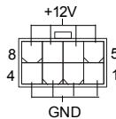 MSI G52-73951X7 - ATX 12V Power Connector (2x4-Pin) - 1
