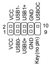 MSI G52-73951X7 - Connecteur USB en façade (jaune) - 1