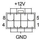 MSI G52-73951X7 - Connecteur alimentation ATX 12v(2x4-pin) - 1