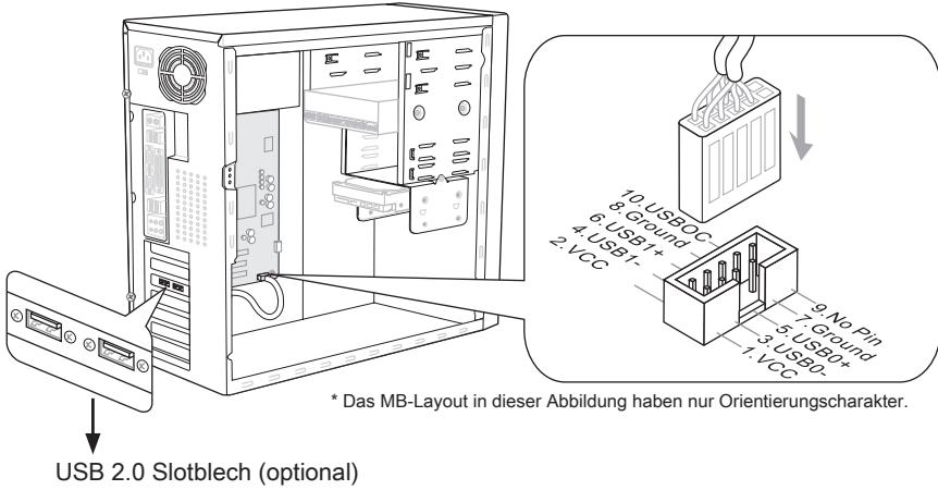 MSI G52-75221XI - USB Vorderanschluss: JUSB1, JUSB2 - 1