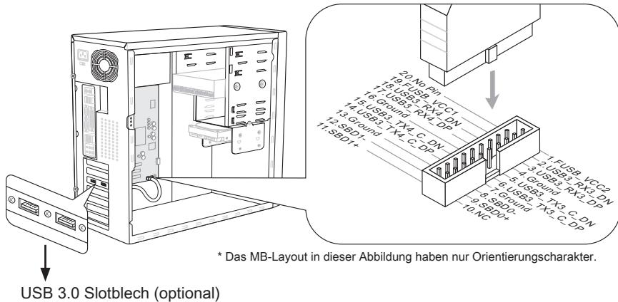 MSI G52-75221XI - USB Vorderanschluss: JUSB3 - 1
