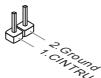 MSI G52-75971X6 - Chassis intrusion detection connector: JCI1 - 1