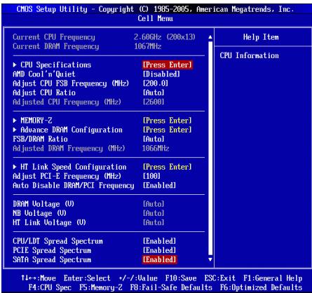 MSI MS-7597 - 核心菜单 - 1