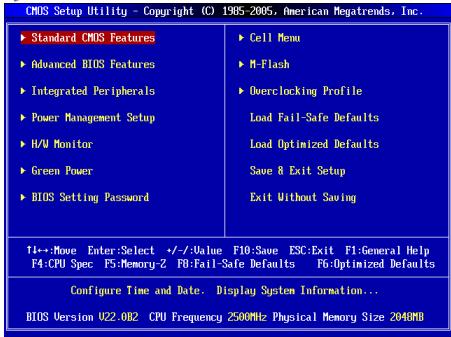 MSI MS-7623 V5.0 - メインページ - 1