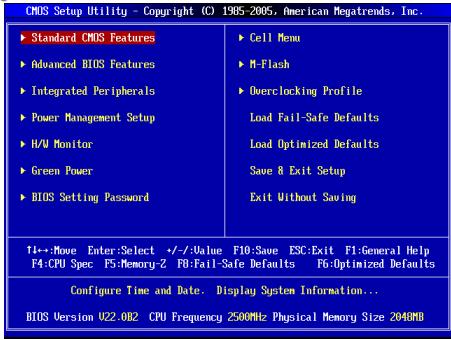 MSI MS-7623 V5.0 - Main Page - 1