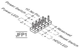 MSI MS-7623 V5.0 - S/PDIF-Out 接頭:JSP1 - 2