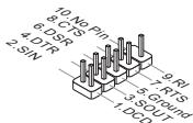 MSI MS-7623 V5.0 - S/PDIF-Out 接頭:JSP1 - 3