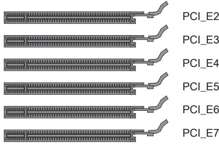 MSI MS-7666 G52-76661X2 - Règle de population d'emplacement PCIE X16 - 7