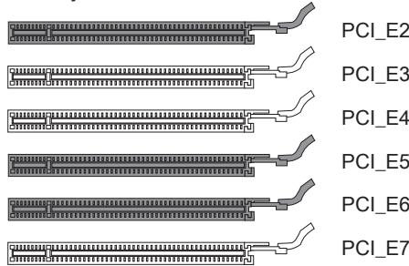 MSI MS-7666 G52-76661X2 - Règle de population d'emplacement PCIE X16 - 3