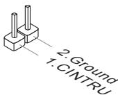 MSI MS-7666 G52-76661X2 - Connecteur châssis intrusion : JCI1 - 1