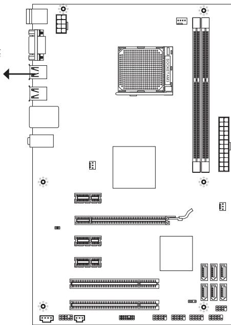 MSI MS-7715 V1.0 - 螺丝孔 - 1