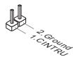 MSI MS-7715 V1.0 - Connecteur châssin intrusion : JCI1 - 1