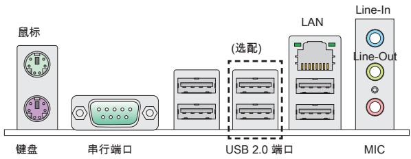 MSI MS-7715 V1.0 - 后置面板 - 1