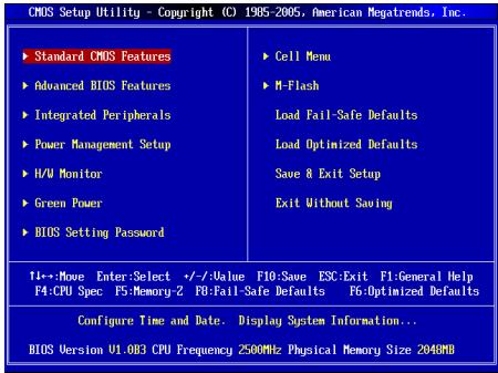 MSI MS-7715 V1.0 - Page principale - 1