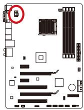 MSI 970A-G46 - JPWR2: connecteur d'alimentation ATX 8-pin - 1