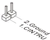 MSI 970A-G46 - JCI1: Chassis Intrusion Connector - 2