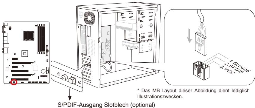MSI 970A-G46 - JSP1: S/PDIF-Ausgang - 1