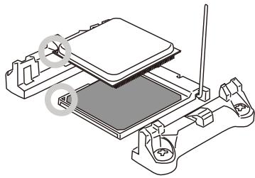 MSI 970A-G46 - Installation du CPU et son ventilateur - 2