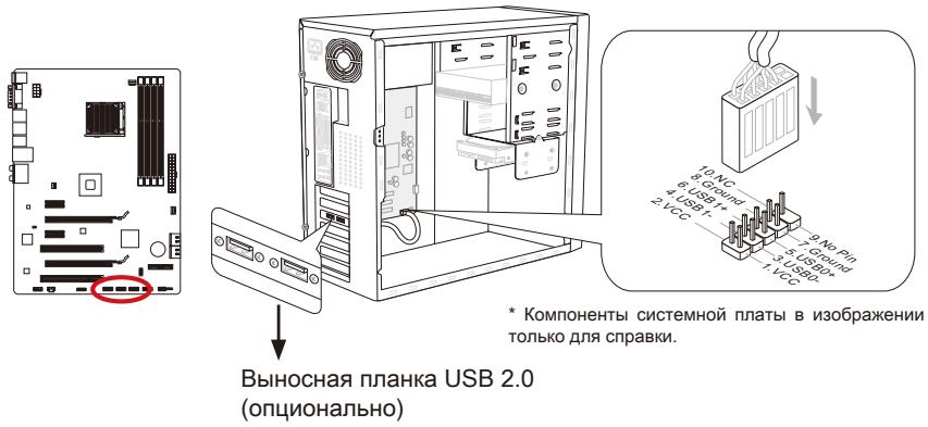 MSI 970A-G46 - JUSB1~3:Pa3bEmblpacuHpeHnRA USB 2.0 - 1