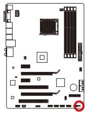 MSI 970A-G46 - JBAT1: cavalier d'effacement CMOS - 1