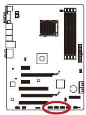 MSI 970A-G46 - JUSB1~3: USB 2.0 Expansion Connectors - 1
