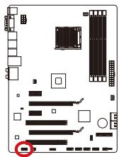 MSI 970A-G46 - JAUD1: connecteur audio panneau avant - 1