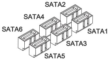 MSI B75A-G43 GAMING - SATA1~6: SATA Connectors - 2