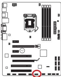 MSI B75A-G43 GAMING - JDLED3: Voice Genie Connector (optional) - 1