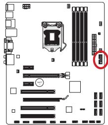 MSI B75A-G43 GAMING - JUSB3: USB 3.0 Erweiterungsanschluss - 1