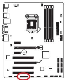 MSI B75A-G43 GAMING - JLPT1: Parallele Schnittstelle - 1