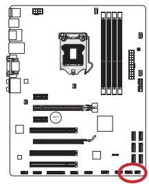 MSI B75A-G43 GAMING - JFP1, JFP2: Front Panel Connectors - 1