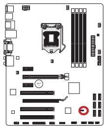 MSI B75A-G43 GAMING - JCI1: Gehäusekontaktanschluss - 1