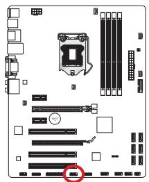 MSI B75A-G43 GAMING - JCOM1: Serieller Anschluss - 1