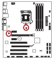 MSI B75A-G43 GAMING - CPUFAN, sysfan1~4: connecteurs d'alimentation du ventilateur - 5