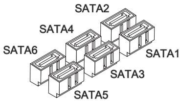 MSI B75A-G43 GAMING - SATA1~6: SATA Anschluss - 2