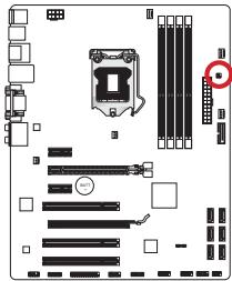 MSI B75A-G43 GAMING - JTURBO1: MultiConnect Panel Anschluss (optional) - 1