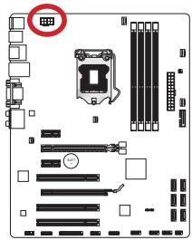 MSI B75A-G43 GAMING - JPWR2:ATX 8-poliger Stromanschluss - 1