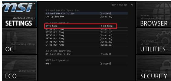 MSI B75MA-E31 - IDEモーリドにはWindowsXPのインストル - 1