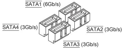 MSI B75MA-E31 - SATA1~4: SATA Connector - 1