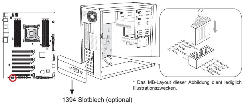 MSI BIG BANG-XPOWER 2 - J1394_1: IEEE1394 Erweiterungsanschluss - 1