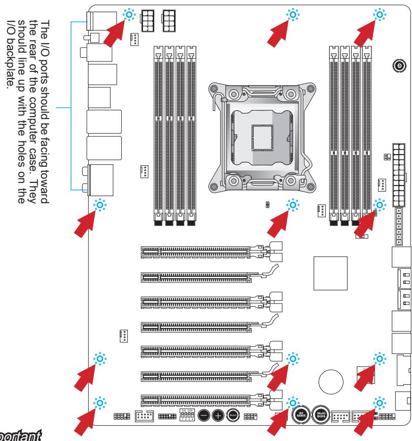 MSI BIG BANG-XPOWER 2 - Mounting Screw Holes - 1