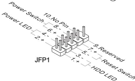 MSI BIG BANG-XPOWER 2 - JFP1, JFP2: Pa3bembl npeednei paheiln - 3