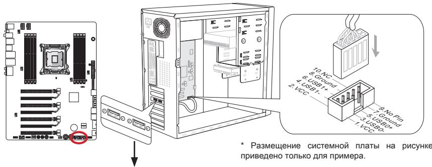 MSI BIG BANG-XPOWER 2 - JUSB1, JUSB2: BbHochble npTbI USB 2.0 - 1