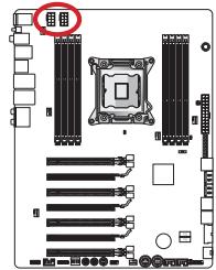 MSI BIG BANG-XPOWER 2 - JPWR2, JPWR3: 8-koHTaKThbI pa3bEm nITaHnA TX - 1