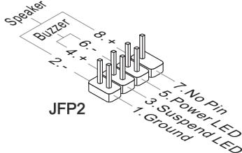 MSI BIG BANG-XPOWER 2 - JFP1, JFP2: Pa3bembl npeednei paheiln - 2