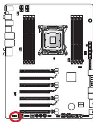 MSI BIG BANG-XPOWER 2 - JAUD1: Audioanschluss des Frontpanels - 1