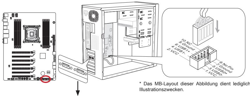MSI BIG BANG-XPOWER 2 - JUSB1, JUSB2: USB 2.0 Erweiterungsanschlüsse - 1