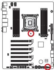 MSI BIG BANG-XPOWER 2 - JCOLD1, JCOLD2: Low Temperature Booting Jumpers - 1