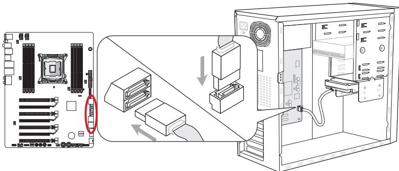 MSI BIG BANG-XPOWER 2 - SATA1~10: SATA Connectors - 1