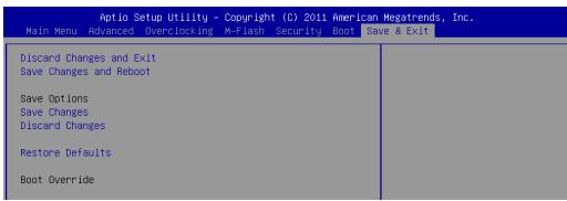 MSI H61M-P20/W8 - 保存およこ终了 - 1